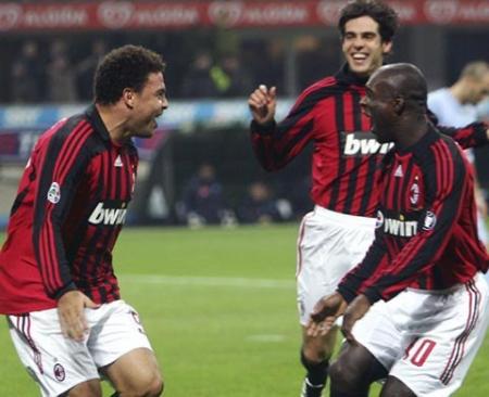 ronaldo et seedorf et kaka